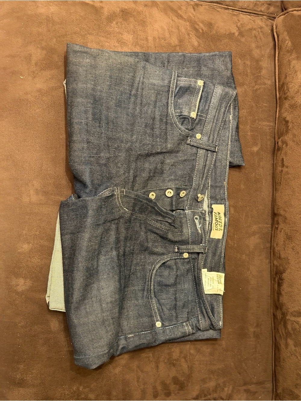 Naked and Famous Easy Guy Indigo Jeans